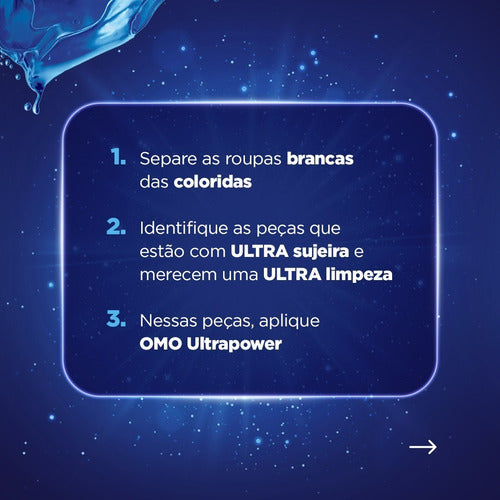 Omo Ultra Concentrado Máquina Frontal Kit Com 4und.