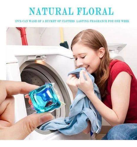 Bolas De Detergente Para Roupa Perfumadas De Longa Duração C