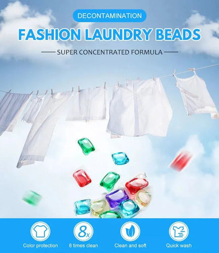Bolas De Detergente Para Roupa Perfumadas De Longa Duração C