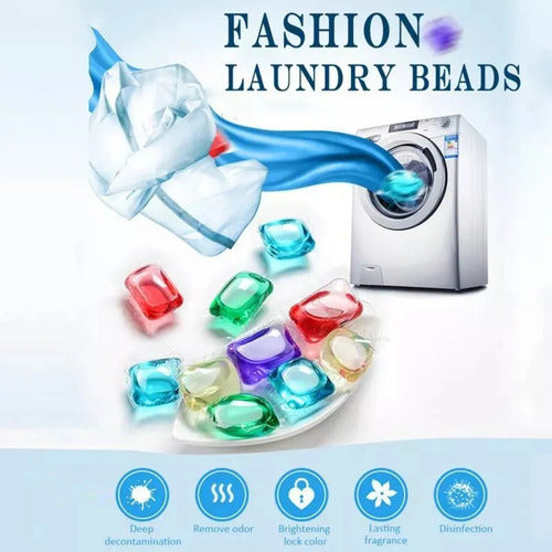 Bolas De Detergente Para Roupa Perfumadas De Longa Duração C