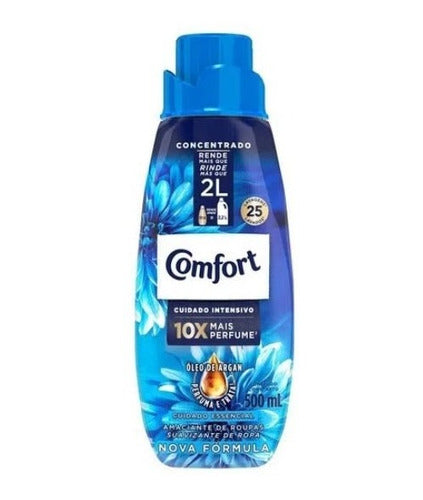 Kit Sabão Líquido Omo 500ml + Amaciante Comfort 500ml