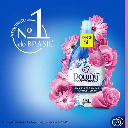 Kit Lava Roupa Líquido 5l+ Amaciante Downy Concentrado 1,5l