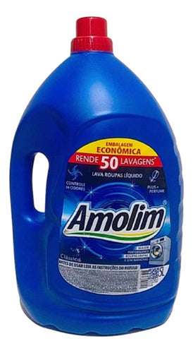 Kit Lava Roupa Líquido 5l+ Amaciante Downy Concentrado 1,5l