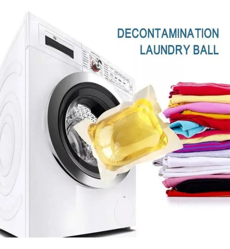 Bolas De Detergente Para Roupa Perfumadas De Longa Duração C
