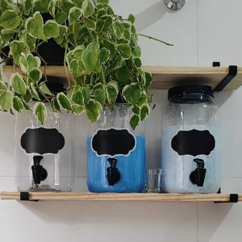 7 Dispenser Amaciante E Sabão Em Pó Liquido 3,6l Lousa Cores